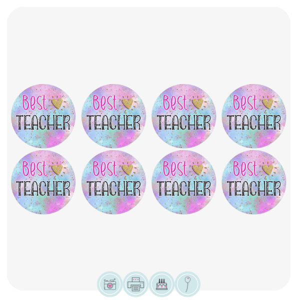 Best Teacher Cupcake Toppers Edible Cake Toppers